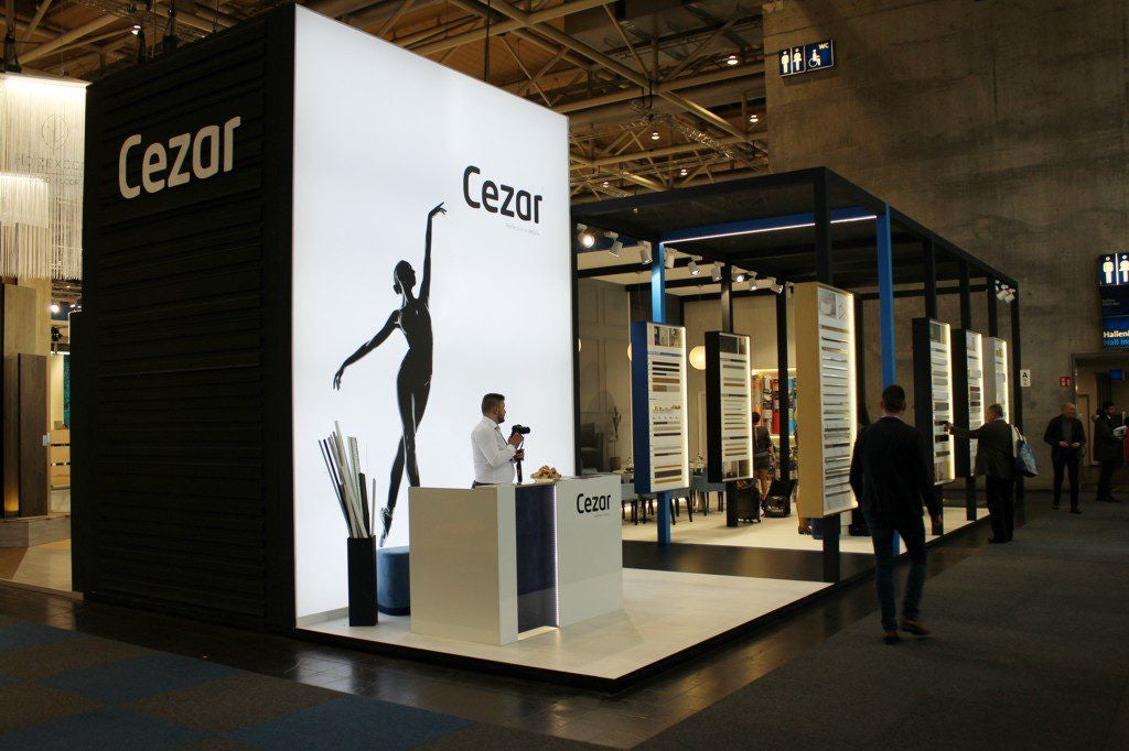 Cezar na targach Domotex 2020 w Niemczech