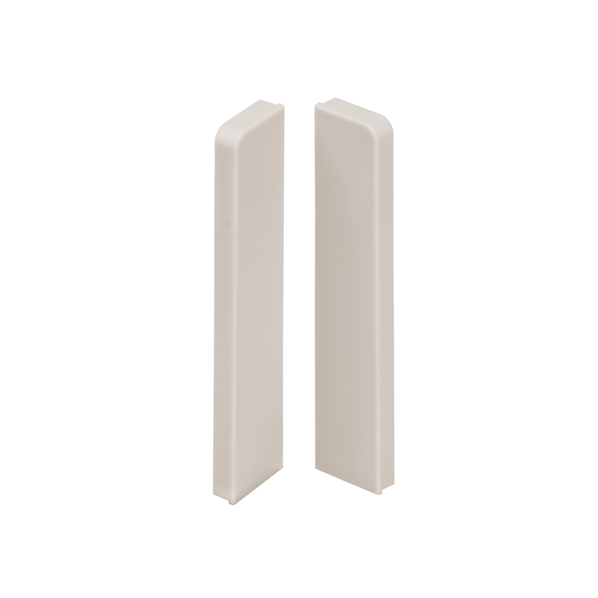 Zaślepki do listwy przypodłogowej MASTERLINE 17,2x81,5mm 1kpl=2szt(L+P) Cezar Kaszmir mat