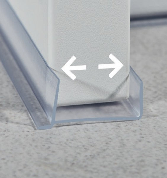 Uszczelka cokołowa Cezar Transparentna 3m