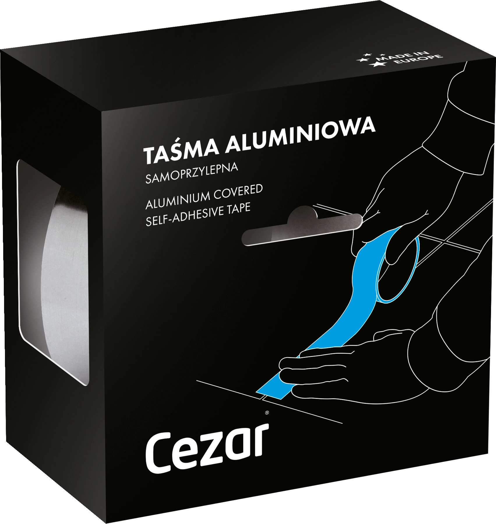 Taśma samoprzylepna do łączenia podkładów 48mmx22m 22m