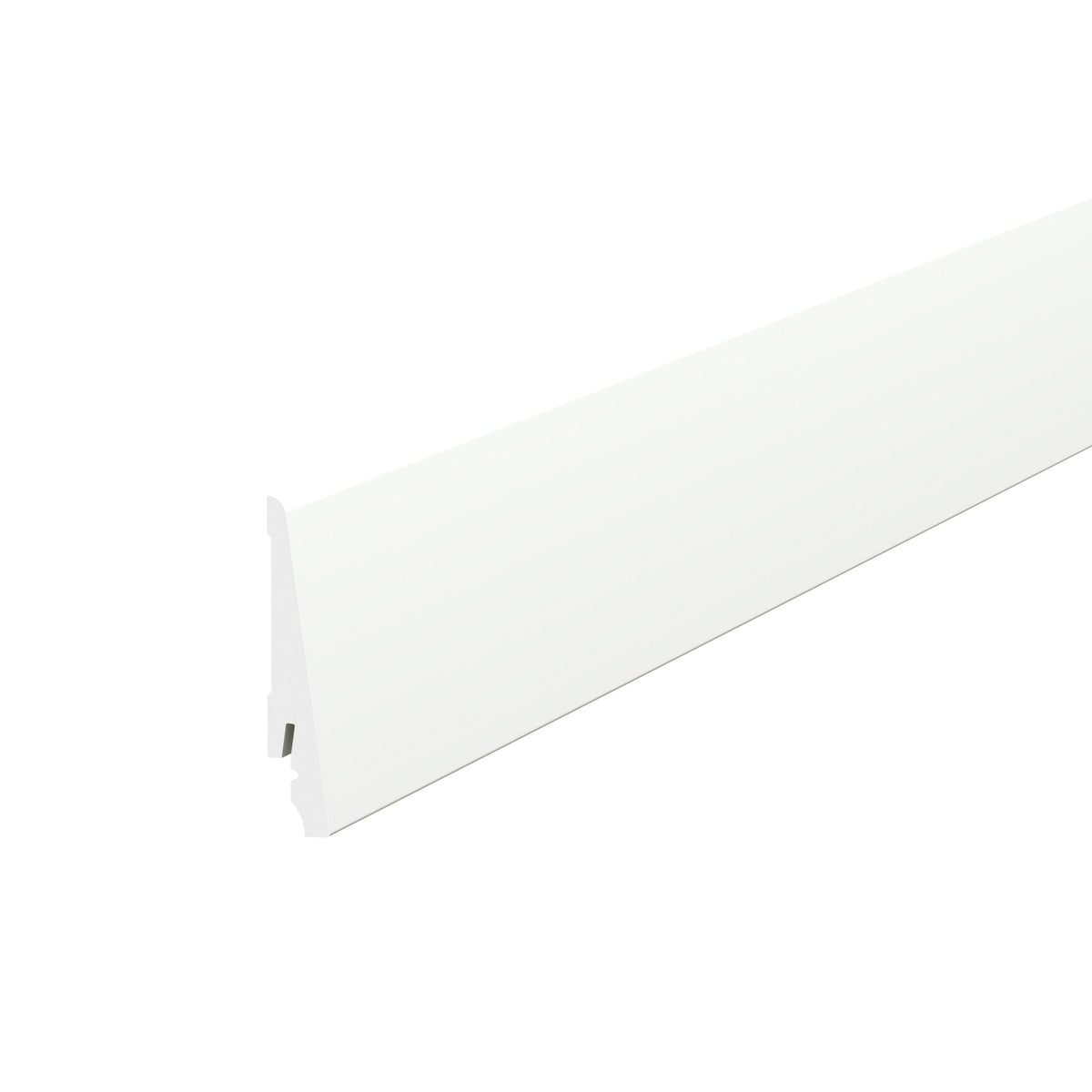 Listwa przypodłogowa FUTURE SLIM 80x15mm CEZAR Biały mat 2,20m