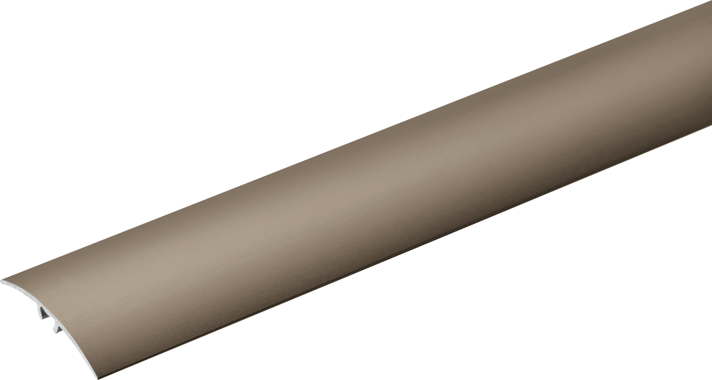 Profil progowy aluminiowy 37mm 5w1 Cezar Szampan Mat 1,86m