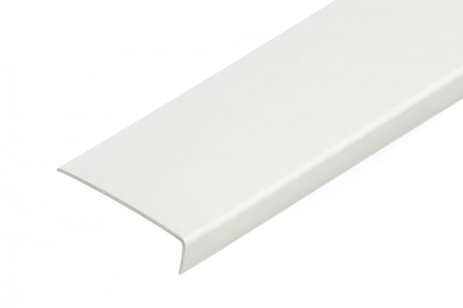 Kątownik PVC 40x10x1,1mm Cezar Biały RAL9003 Mat 2m