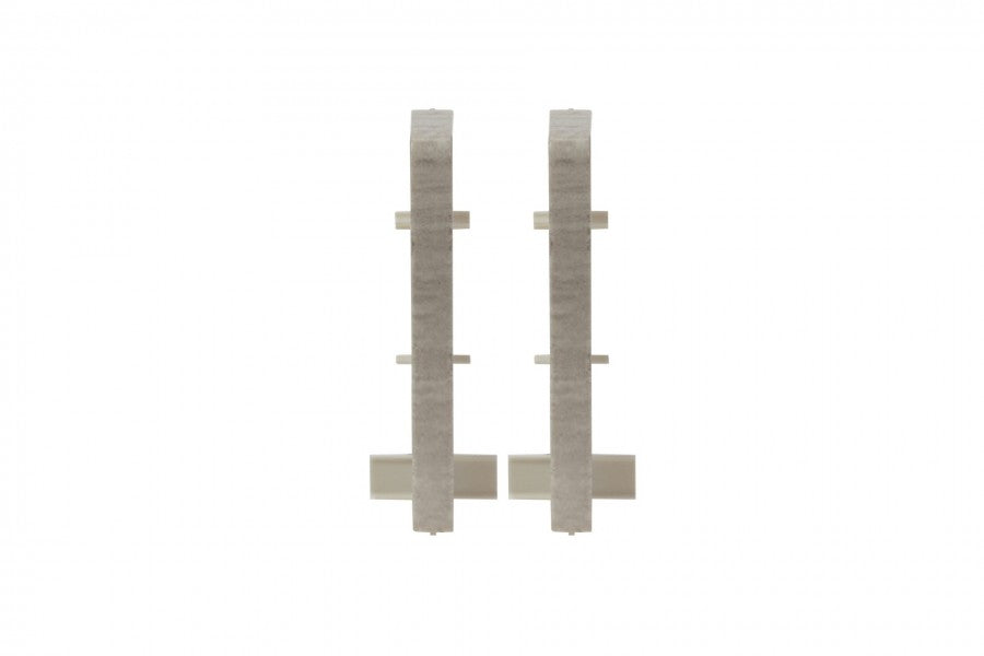 Соединитель для плинтуса MASTERLINE 15x60 мм, 1 комплект = 2 шт. Cezar Oak Hvide Sande Mat