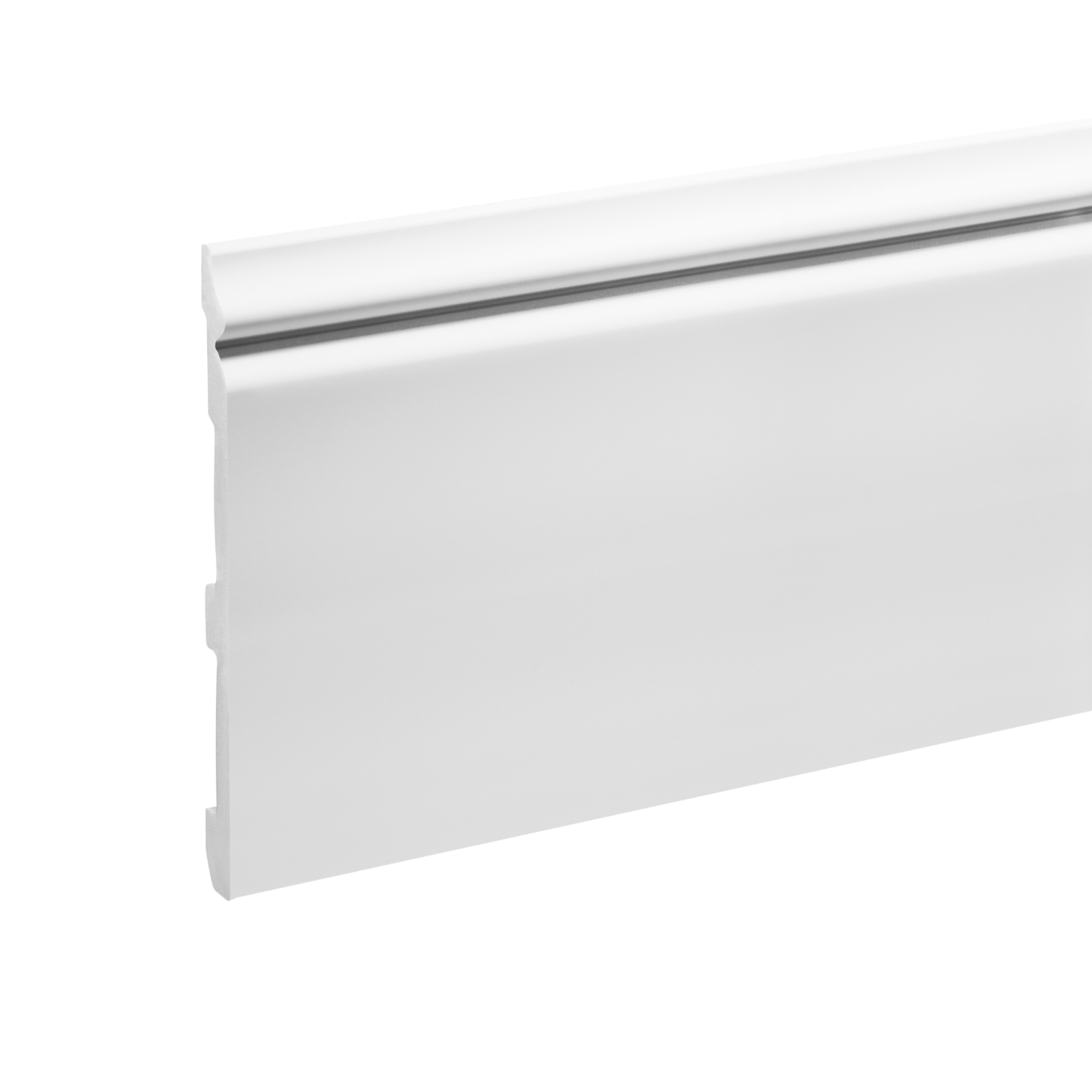 Listwa przypodłogowa LPC-33 179x16,5mm Cezar Biały Mat 2,44m