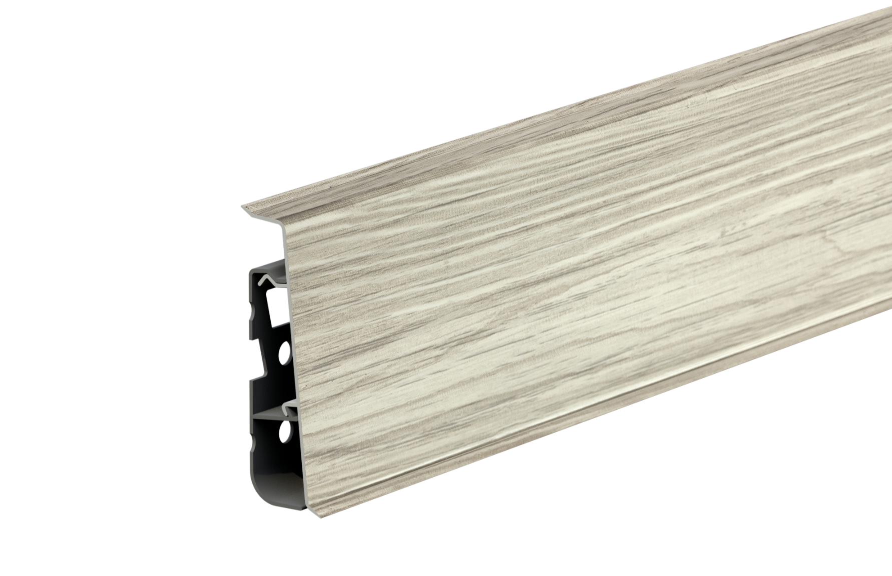 Listwa przypodłogowa PVC Hi Line Prestige 22x75mm Cezar Dąb Beżowy Haras Mat 2,50m