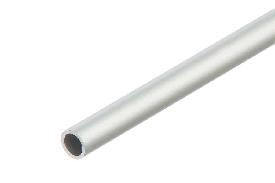 Rura aluminiowa okrągła 6x1mm Cezar Srebrny Mat 1m