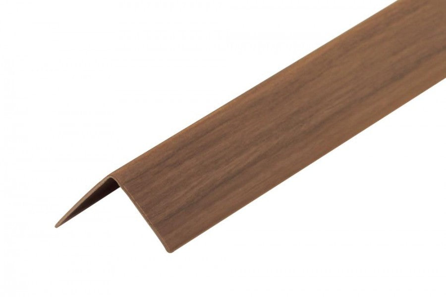 Kątownik PVC 30x30x1,1mm Cezar Orzech Mat 2,75m