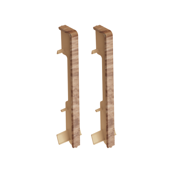 Łącznik do listwy przypodłogowej MASTERLINE 17,2x81,5mm 1kpl=2szt Cezar Dąb Royal Mat