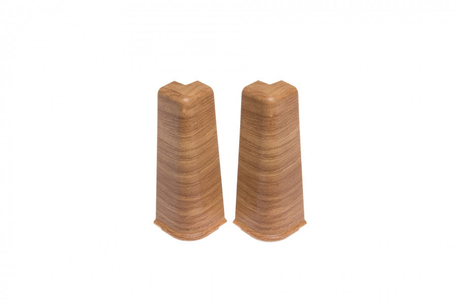 Narożnik zewnętrzny do listwy przypodłogowej Hi Line 23,4x75mm 1kpl=2szt Cezar Dąb Alabama Mat