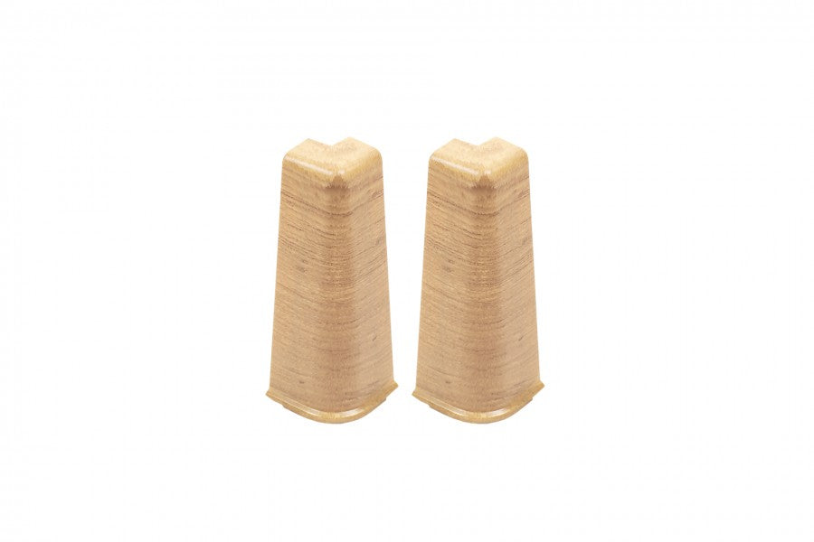 Narożnik zewnętrzny do listwy przypodłogowej Hi Line 23,4x75mm 1kpl=2szt Cezar Dąb Pinia Jasna Mat