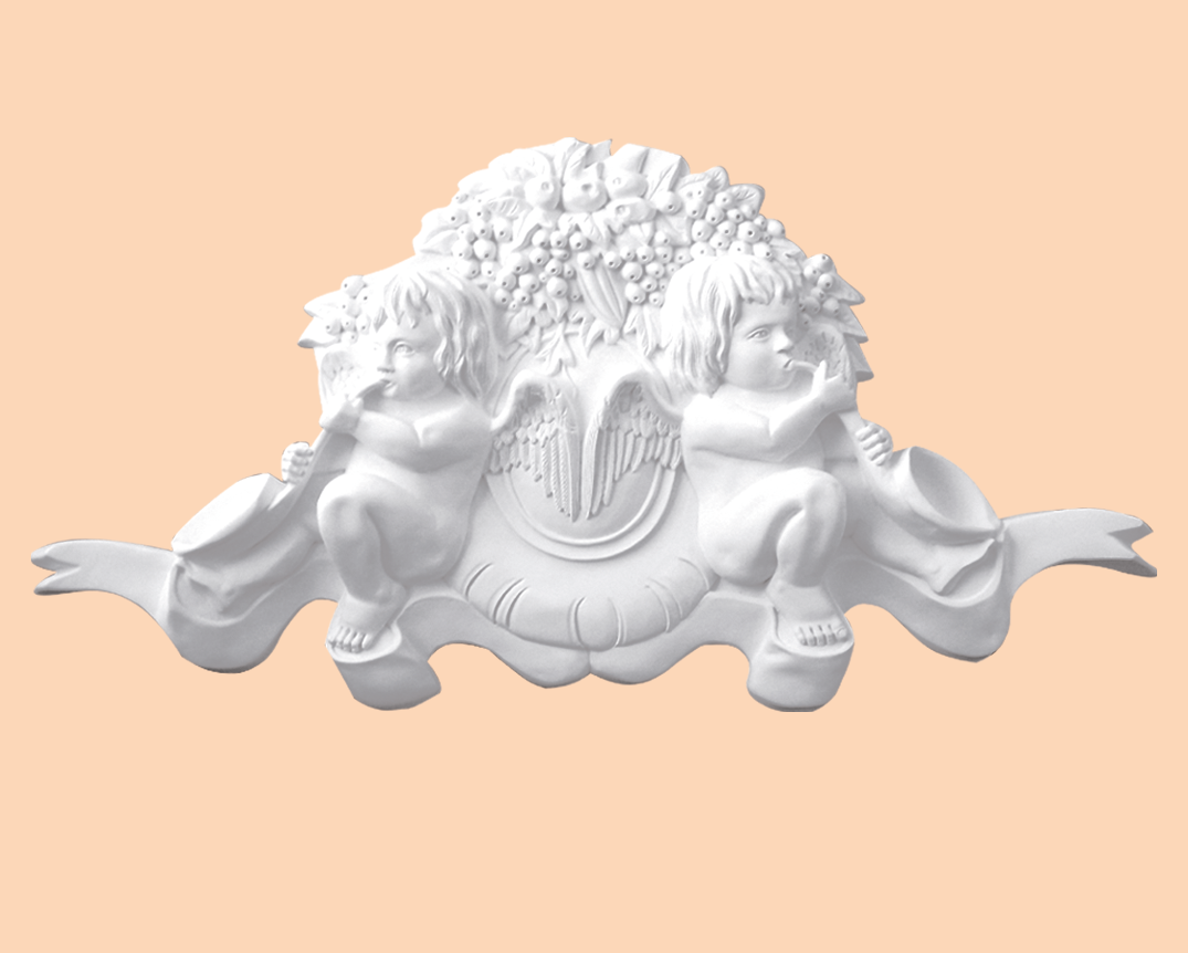 Ornament 01 Cezar Biały