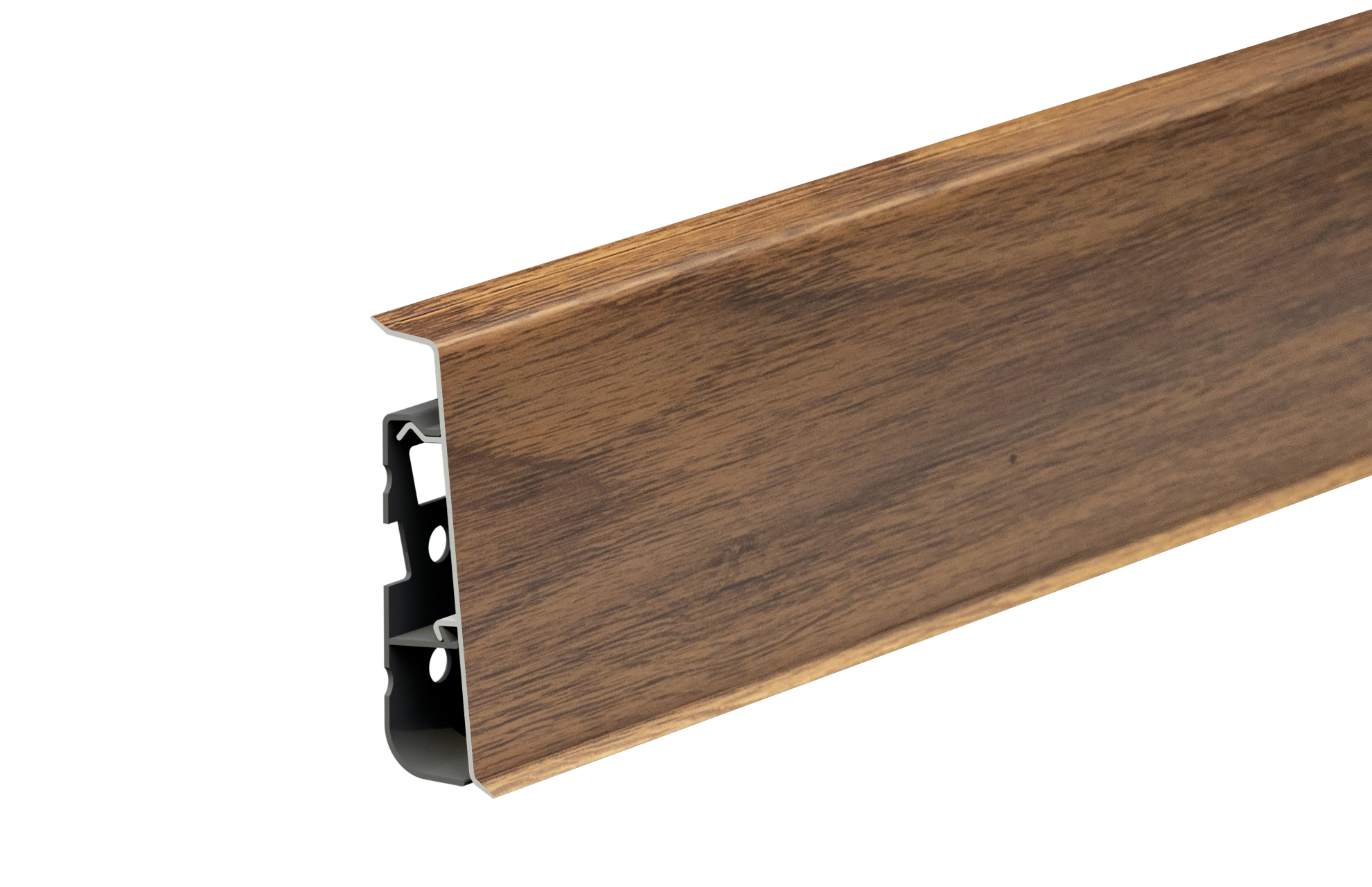 Listwa przypodłogowa PVC Hi Line Prestige 22x75mm Cezar Dąb Riverine Mat 2,50m