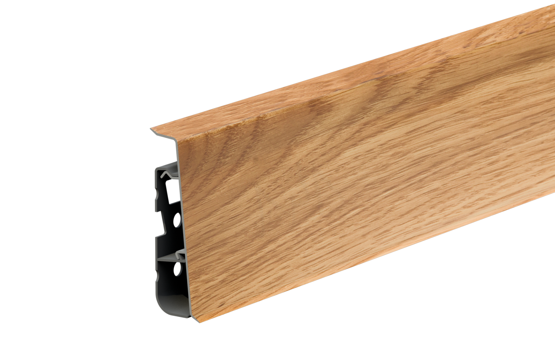 Listwa przypodłogowa PVC Hi Line Prestige 22x75mm Cezar Dąb Alabama Mat 2,50m