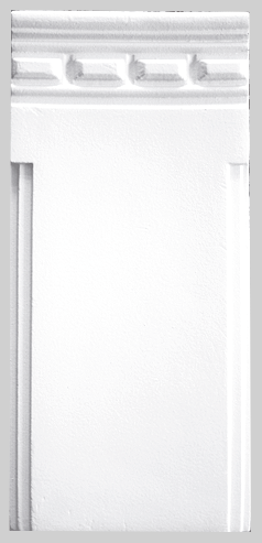 Kominek drzwi ściana KDS-18 Cezar Biały