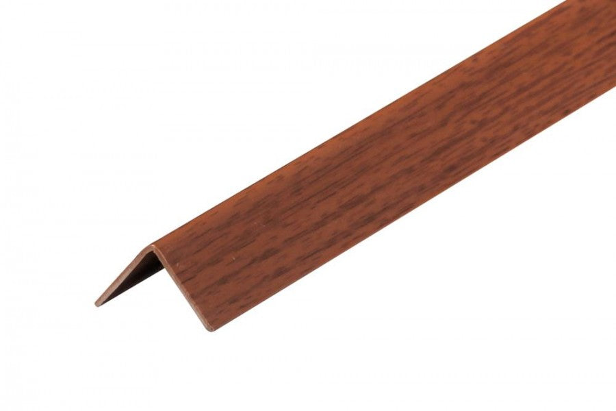 Kątownik PVC 20x20x1,1mm Cezar Orzech Grecki Mat 2,75m