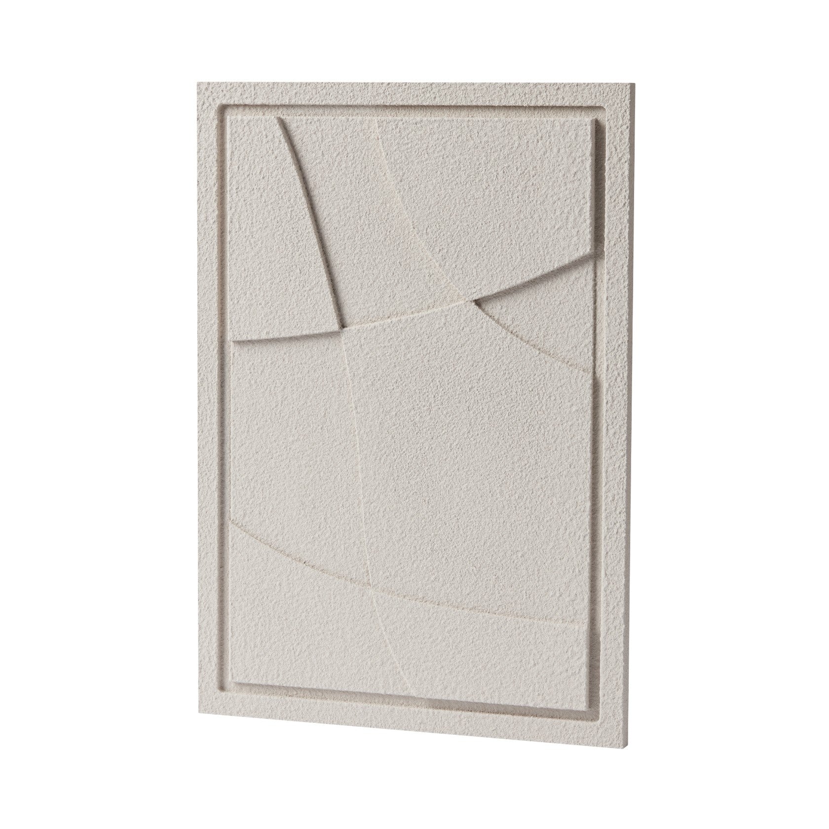 Wall Decor 500x700x18mm ABSTRACT 4 MURSO Natural Cream