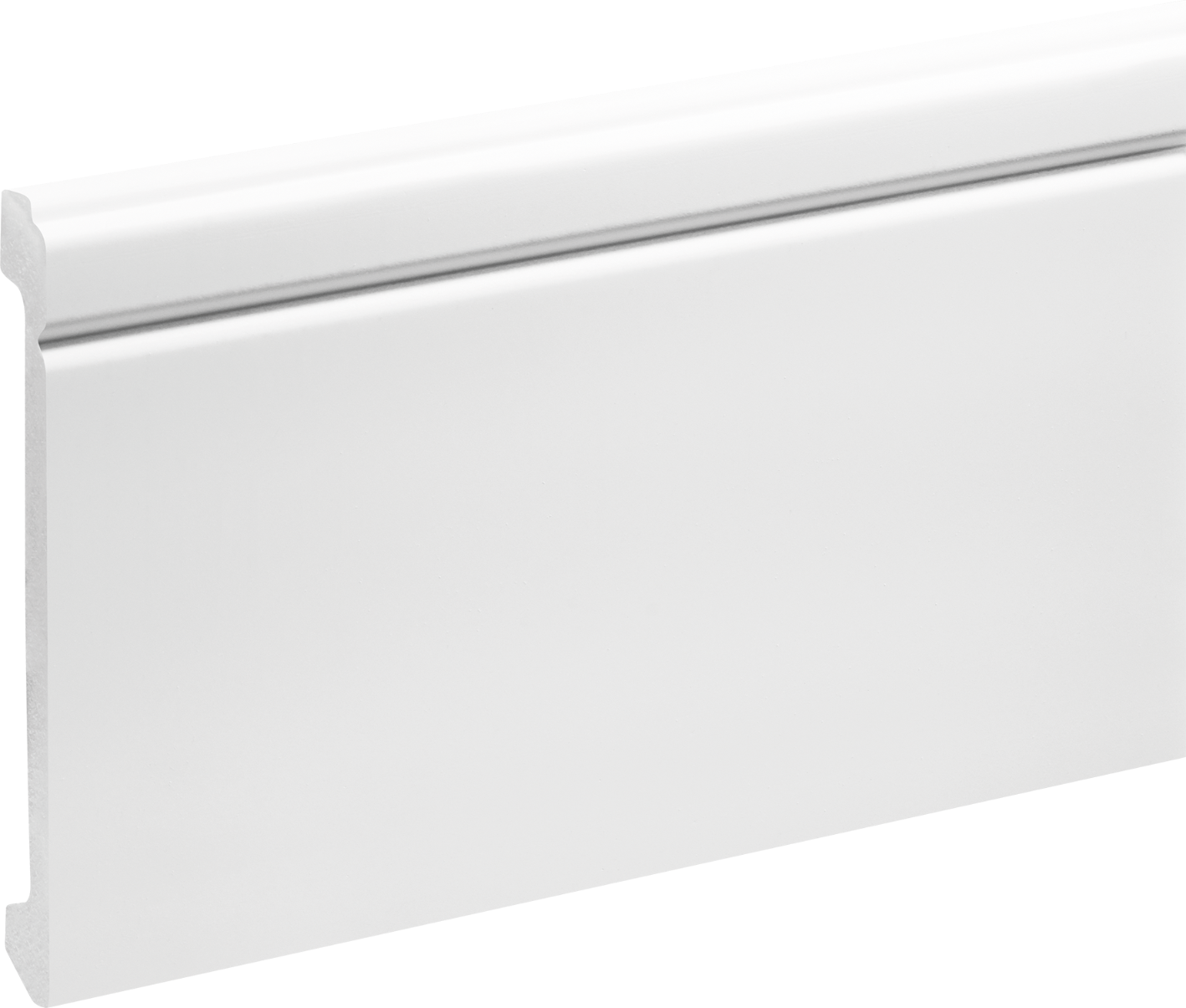 Listwa przypodłogowa LPC-30 138x16mm Cezar Biały Mat 2,44m