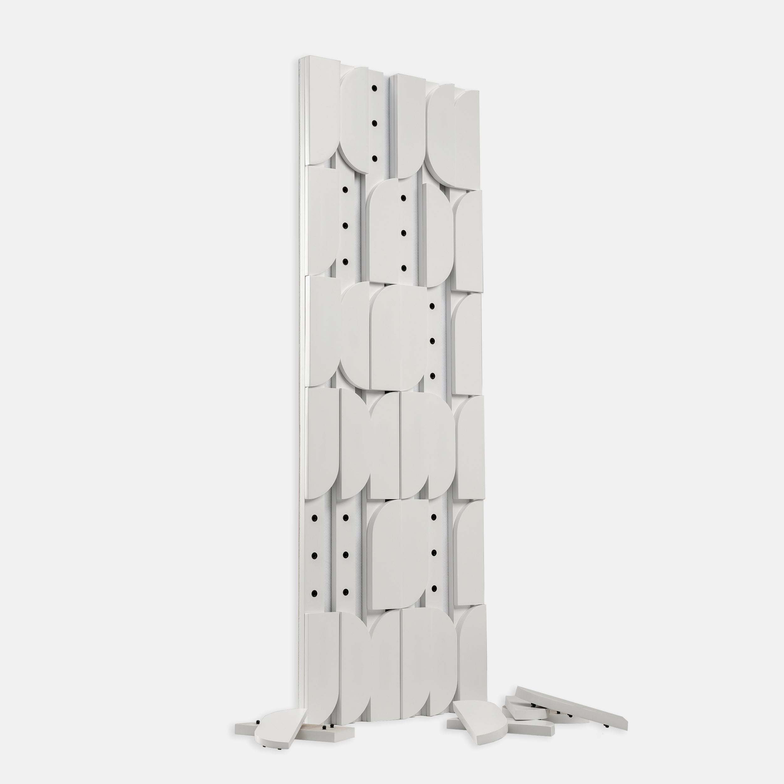 CLICKform zestaw klocków ARCO 36 elementów MURSO Biały RAL9003 Półmat 0,19m