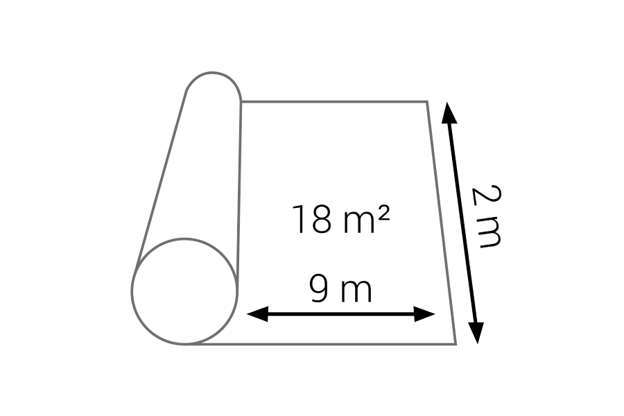 BASIC IZO PAR Vapor Barrier Foil 2x9m