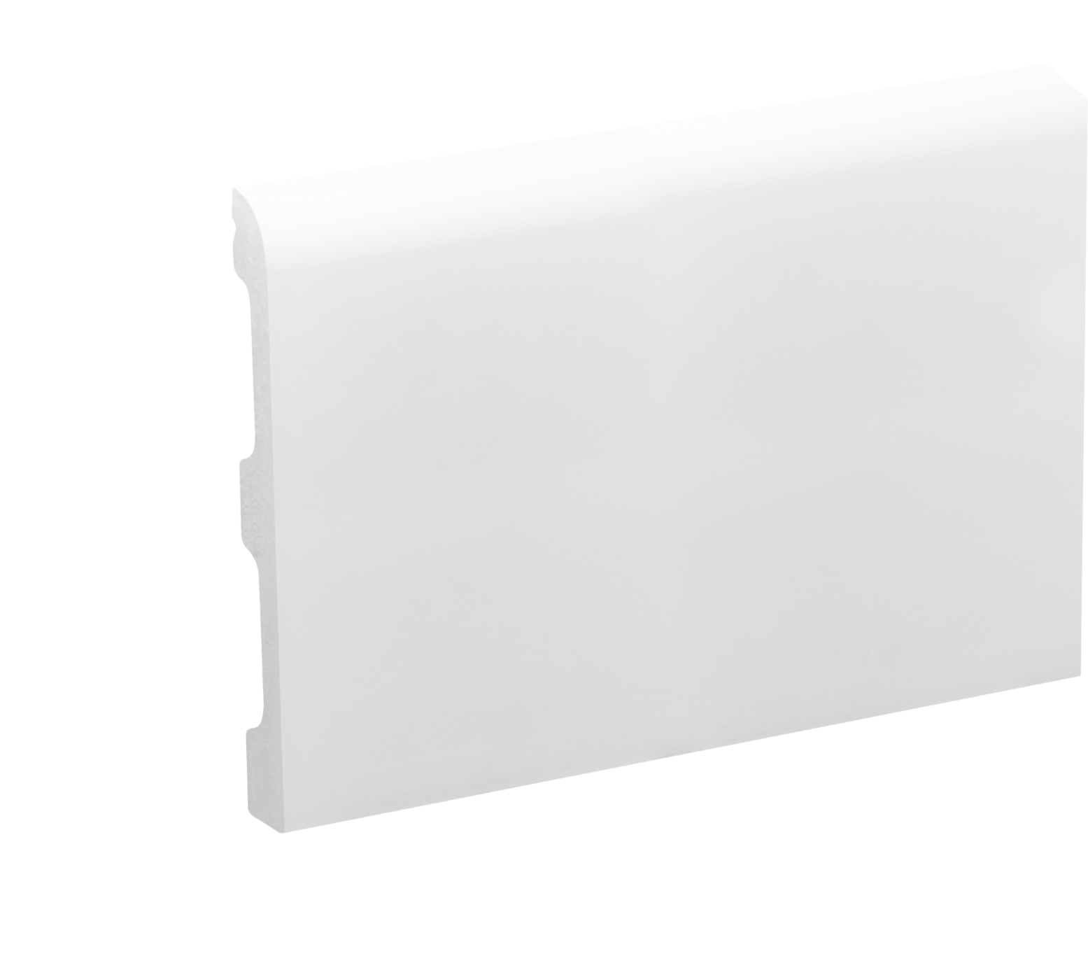 Listwa przypodłogowa LPC-10 110x15mm Cezar Biały Mat 2,44m