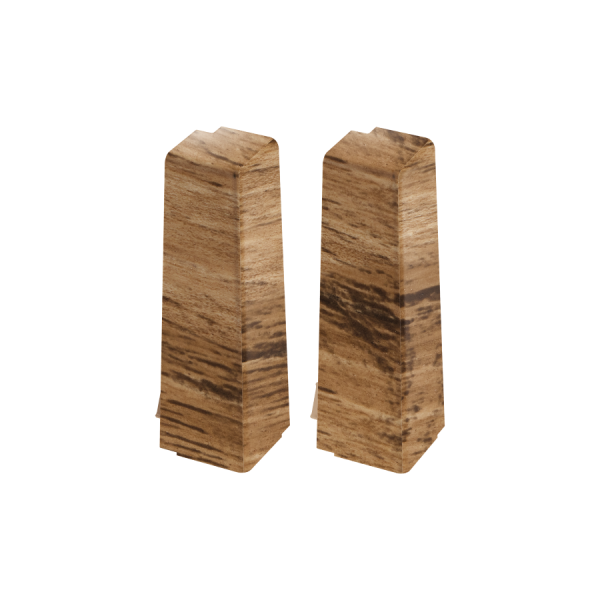 External corner for MASTERLINE skirting board 15x60mm 1 set = 2 pcs Cezar Royal Oak Matt