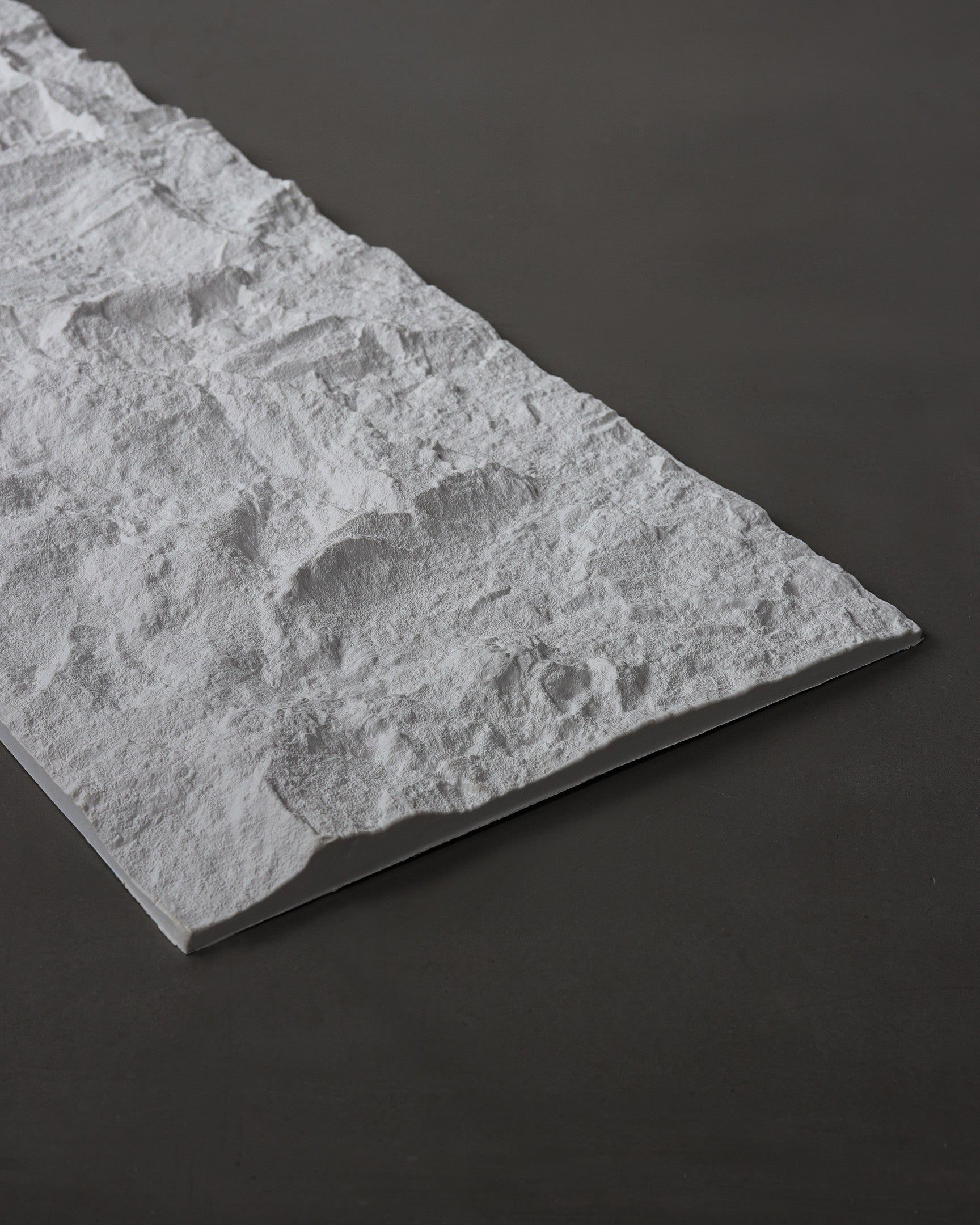 SANTERO-R2 wall panel 600x2900x45mm Cezar glued FLEX White 2.90m