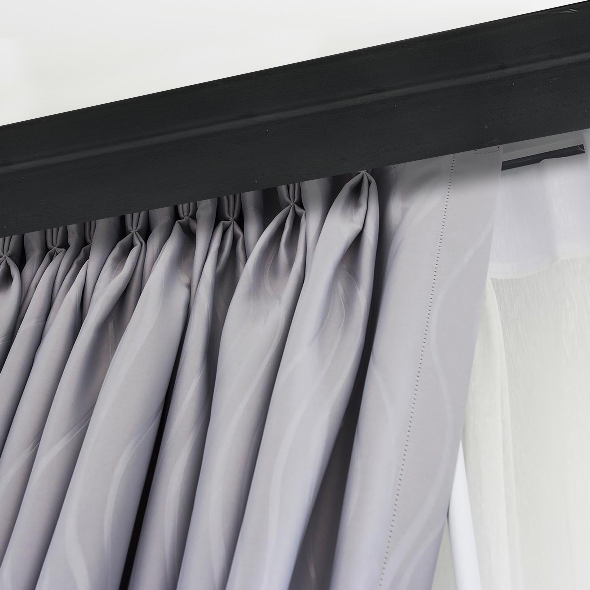 Żabka z rolką PVC do szyny PROLINE 1opak=20szt Cezar Czarny RAL9005