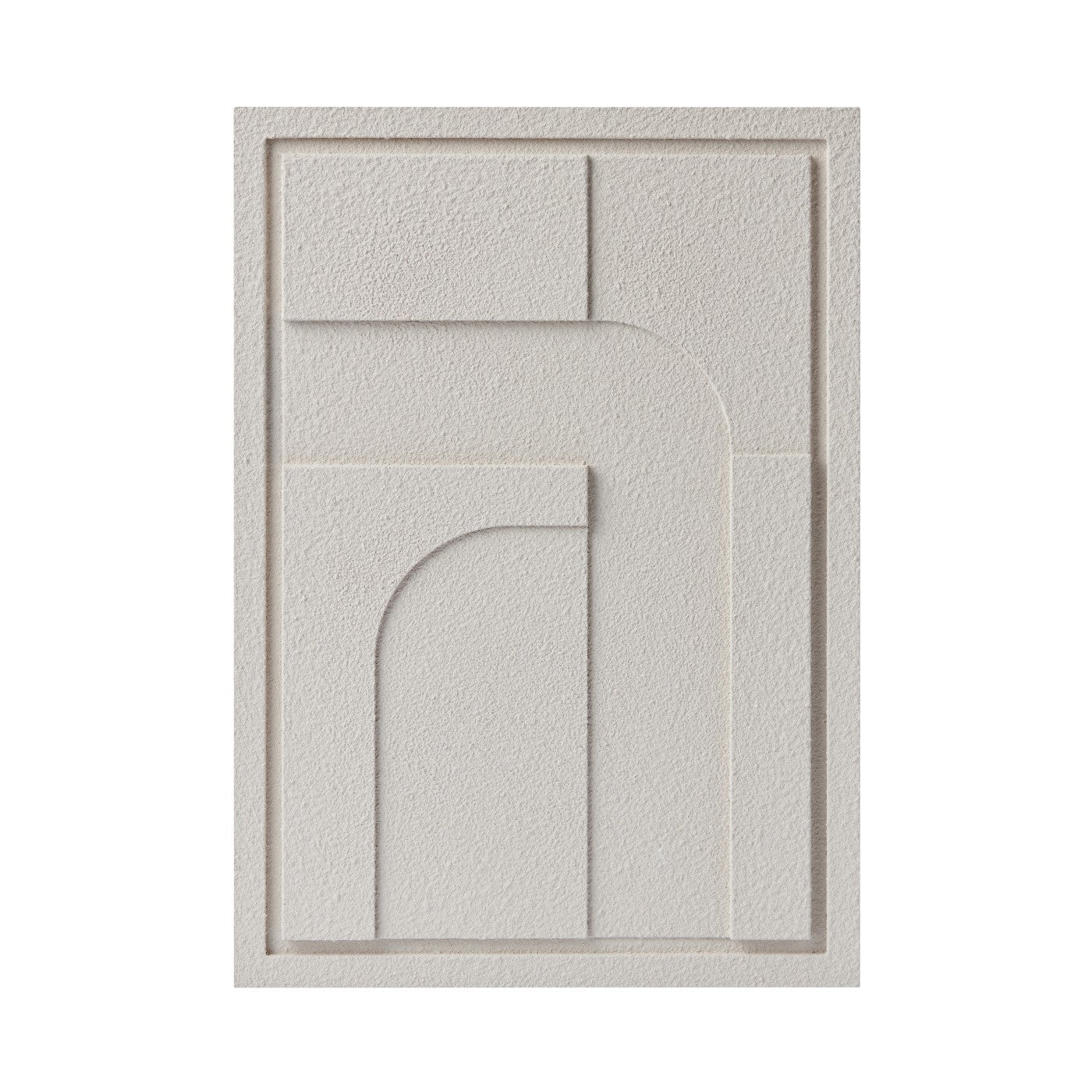 Wall Decor 500x700x18mm GEOMETRIC 1 MURSO Smokey Grey