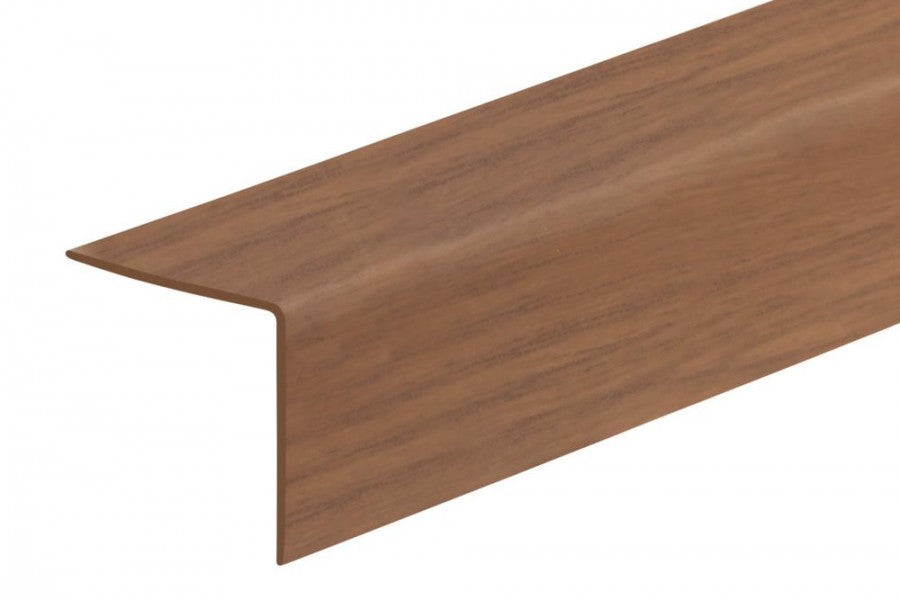 Kątownik PVC 40x40x1,1mm Cezar Orzech Mat 2,75m