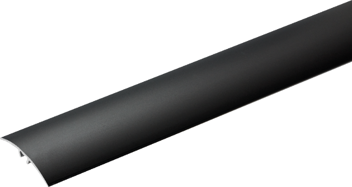 Profil progowy aluminiowy 37mm 5w1 Cezar Czarny Mat 0,93m