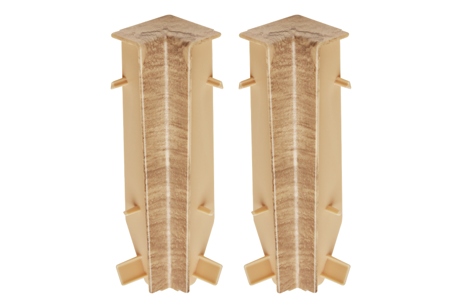 Internal corner for MASTERLINE skirting board 13x80mm 1 set = 2 pcs Cezar Tobacco Mat