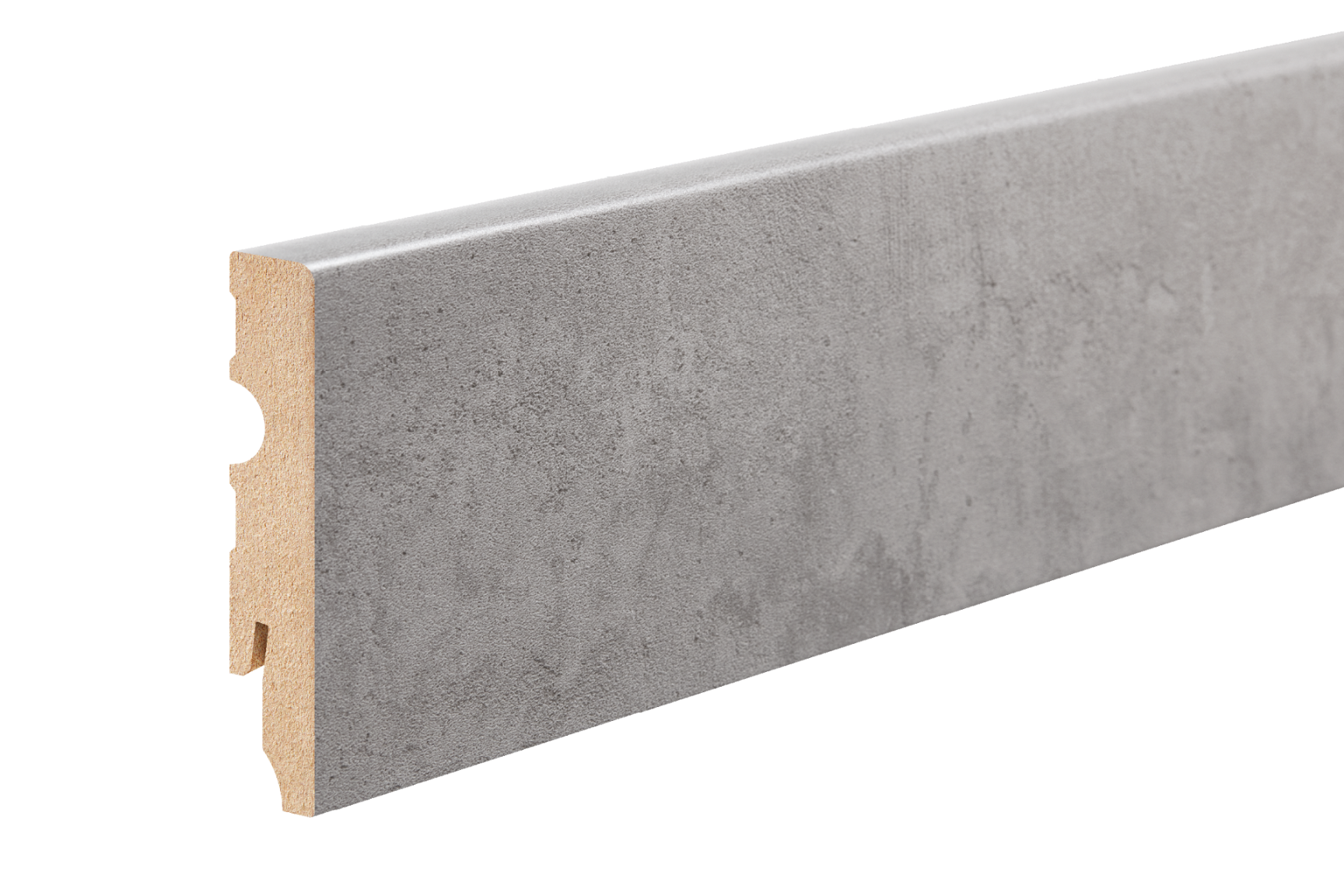 Listwa przypodłogowa MDF 80x13mm Cezar Industrial półmat 2,20m
