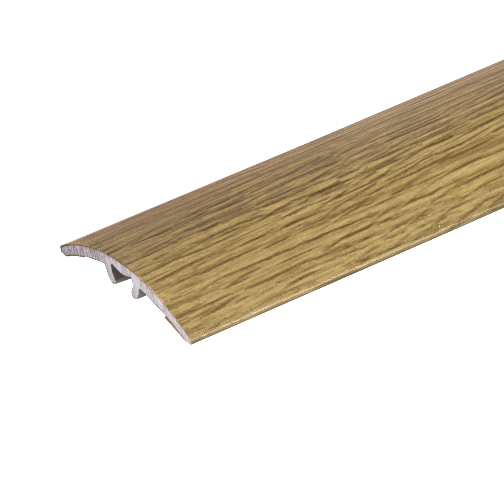 Profil progowy aluminiowy wąski 30mm 5w1 CEZAR Dąb Santana mat 0,93m