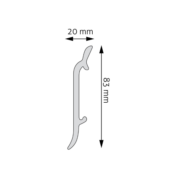 CLIP Cezar mounting clip