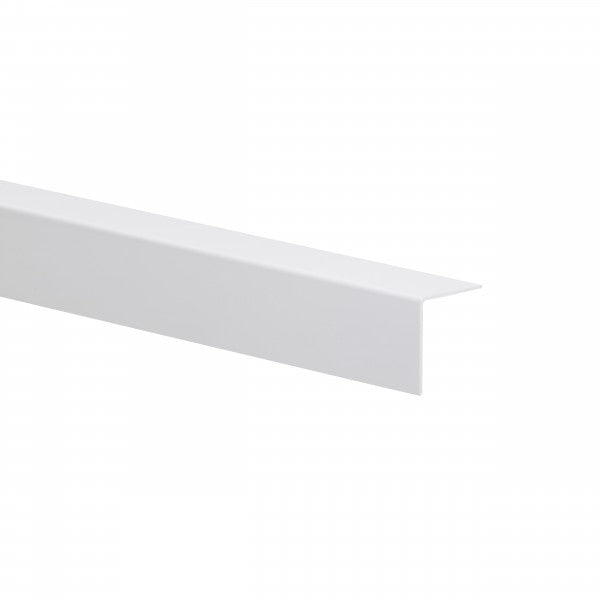 PVC profile angle 25x25x1.1mm L= 2.75m White Porcelain (185)