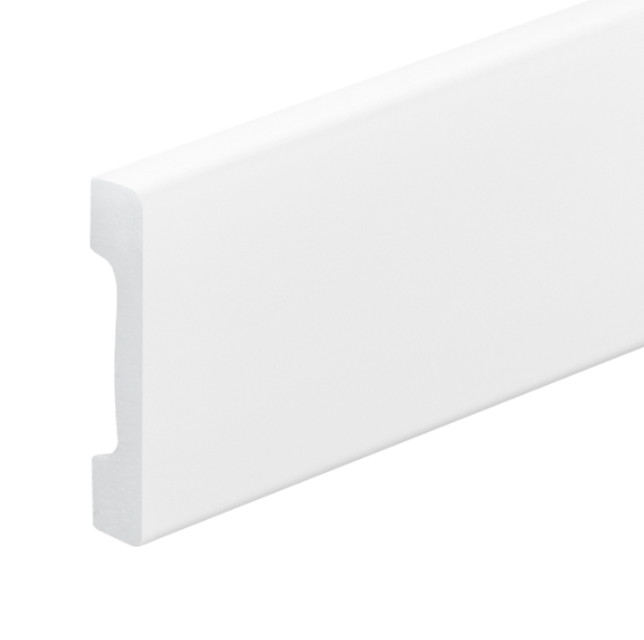 Listwa przypodłogowa LPC-32 58x12mm Cezar Biały RAL9003 Połysk 2,44m
