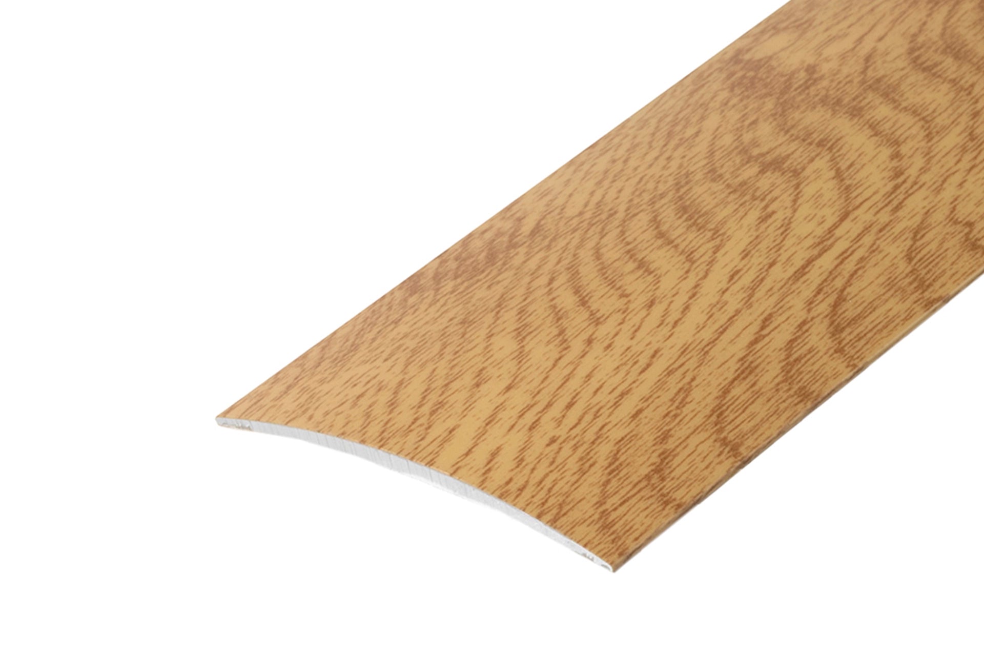 Oval aluminum threshold profile 60x5.1mm glued Cezar Noble Oak Matt 1m
