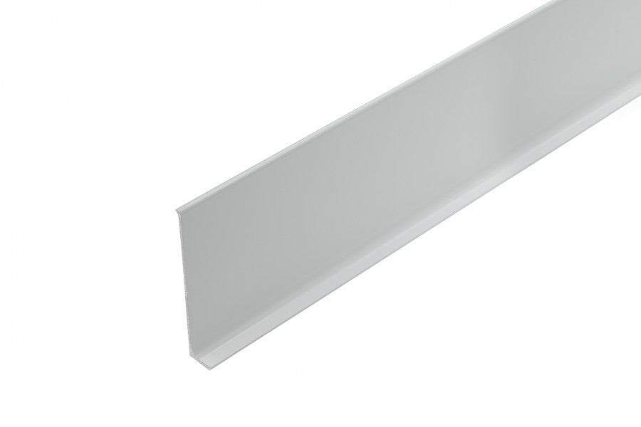 Aluminum skirting board 59mm Cezar Light Gray RAL7035 Matt 2.50m
