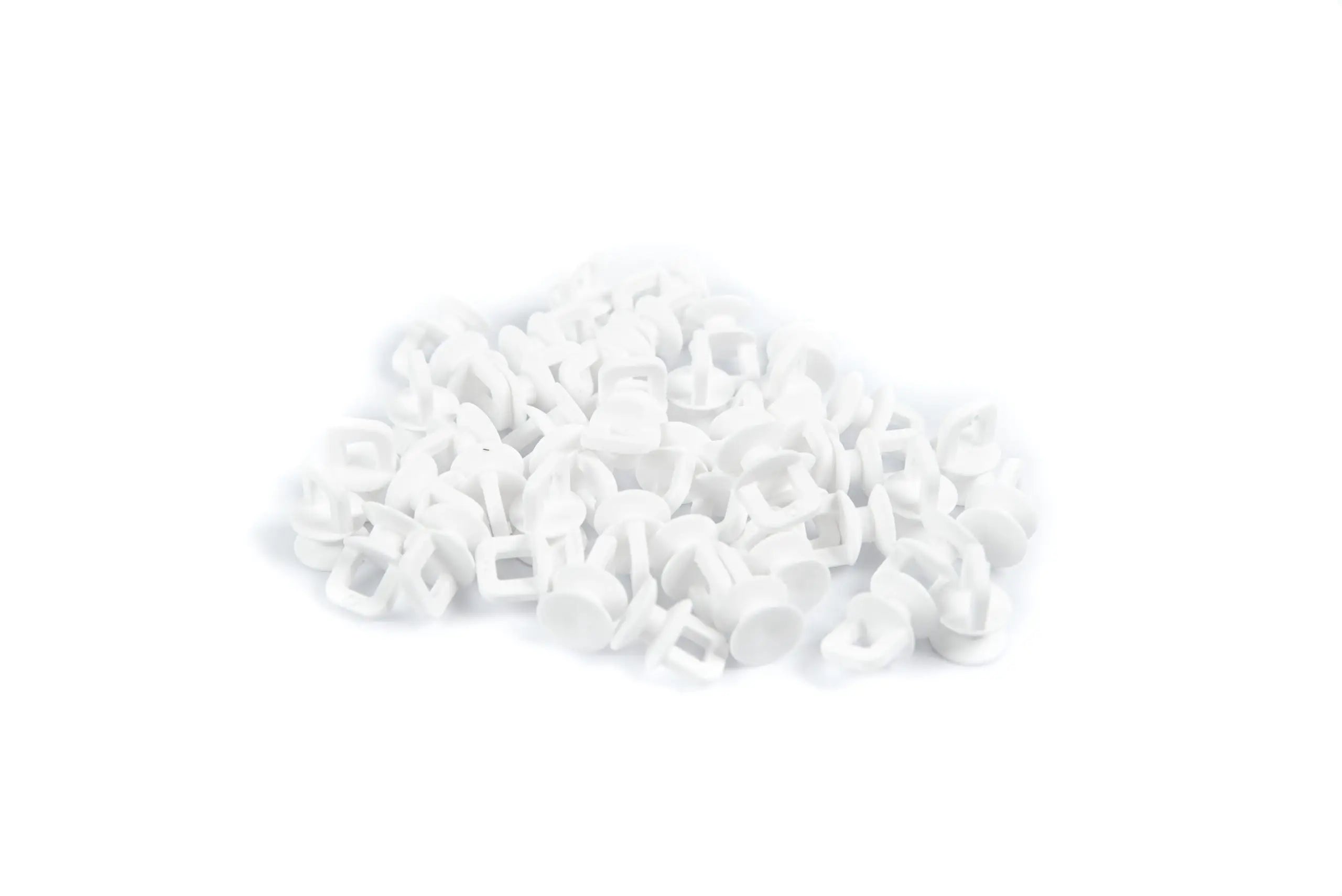 Suwak PVC z oczkiem PRIMELINE2 1opak=20szt Cezar Biały