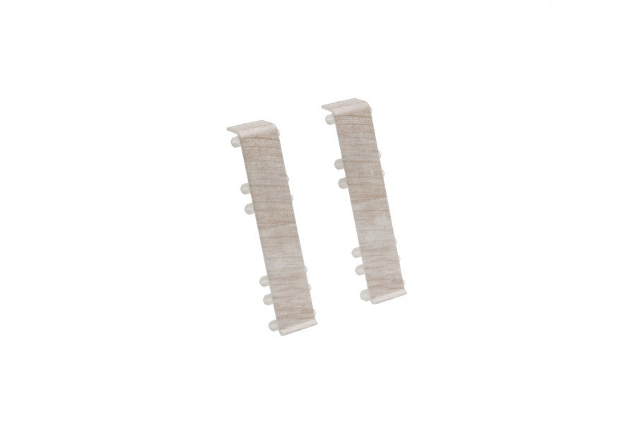 Łącznik do listwy przypodłogowej Hi Line 23,4x75mm 1kpl=2szt Cezar Jesion Baltimore Mat