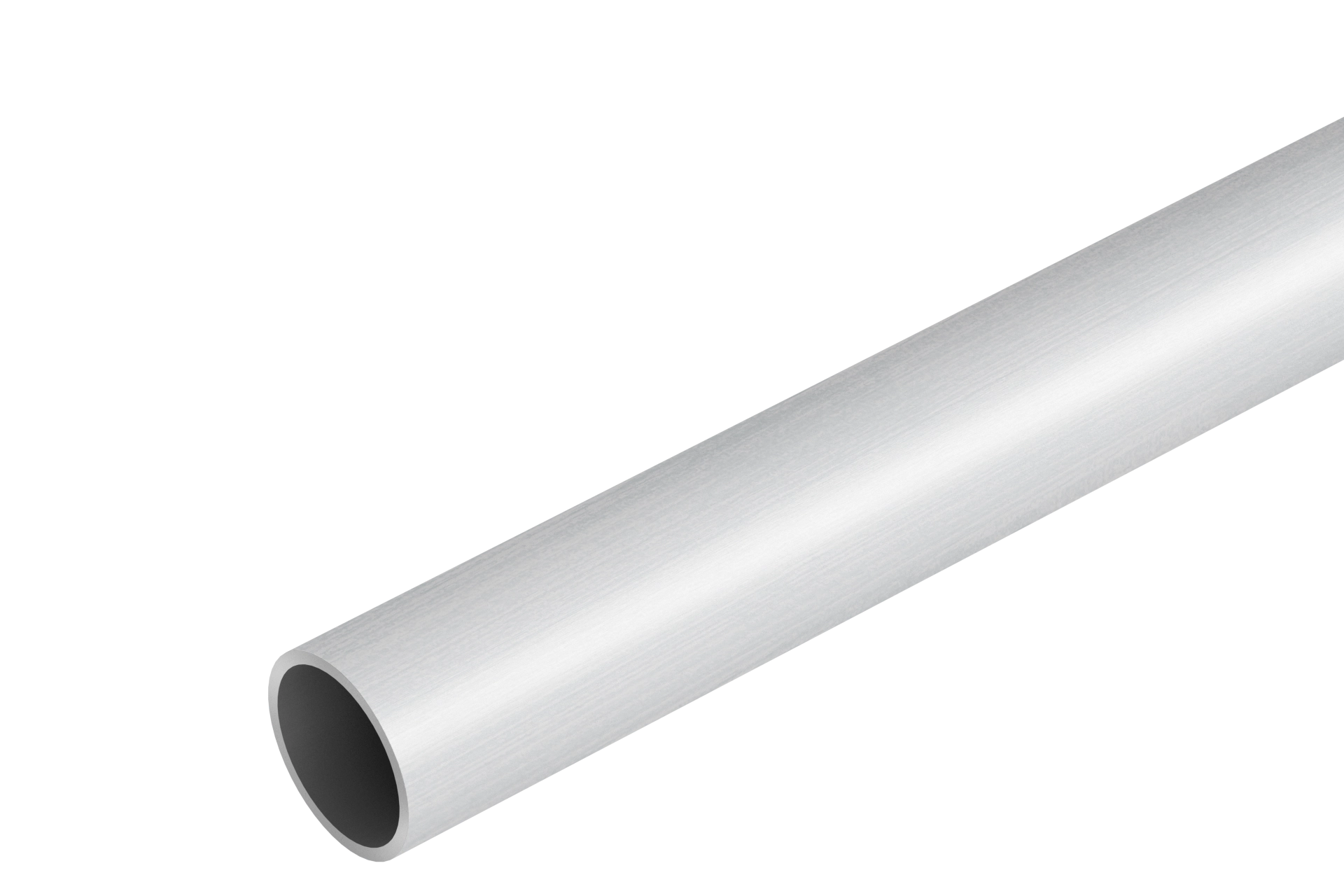 Sztanga okrągła aluminiowa 5mm Cezar Naturalny surowy 1m