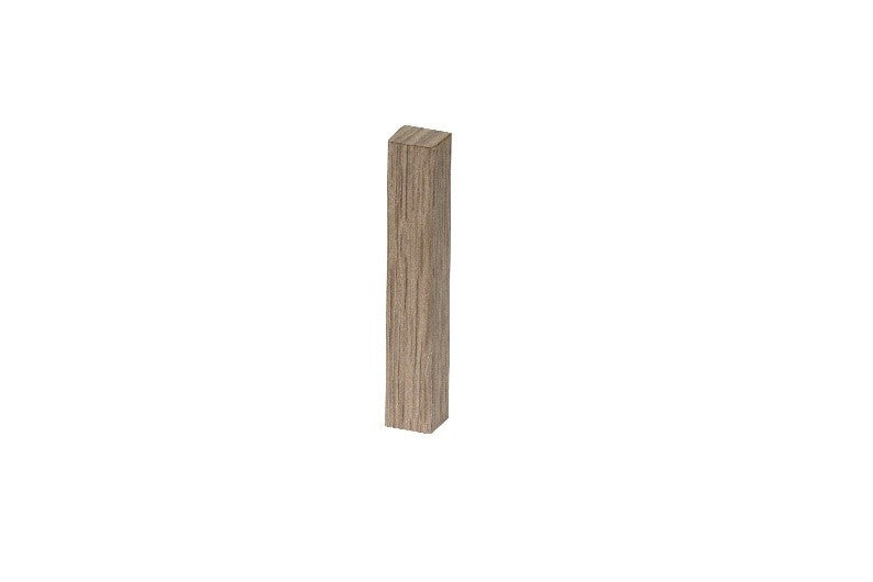 Zakończenia do listwy przypodłogowej MDF 78mm 14x14x80mm 1opak=2szt Dąb Popiel