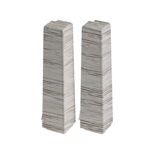 External corner for MASTERLINE skirting board 13x80mm 1 set = 2 pcs Cezar Atlantyk Mat