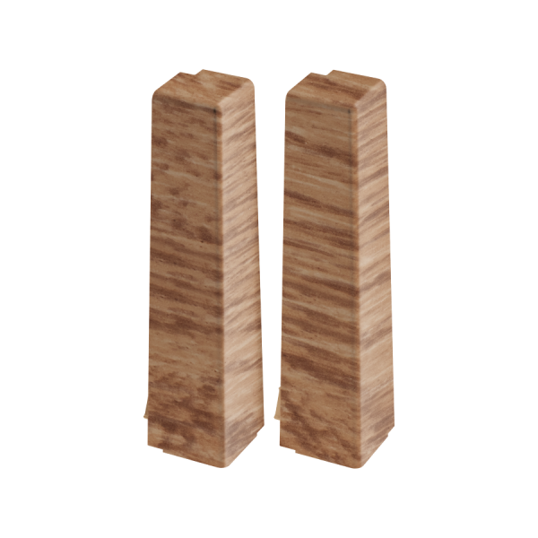 External corner for MASTERLINE skirting board 13x80mm 1 set = 2 pcs Cezar Royal Oak Matt