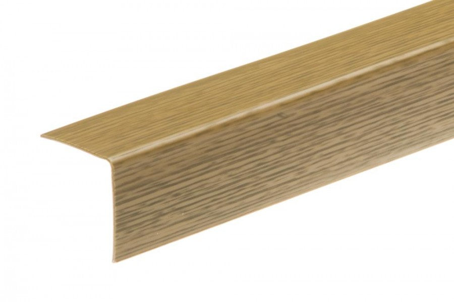 Kątownik PVC 30x30x1,1mm Cezar Dąb Ciemny Mat 2,75m