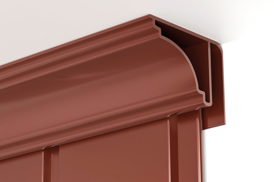 Listwa przysufitowa do boazerii PVC Cezar Grafitowy RAL7024 Mat 3m