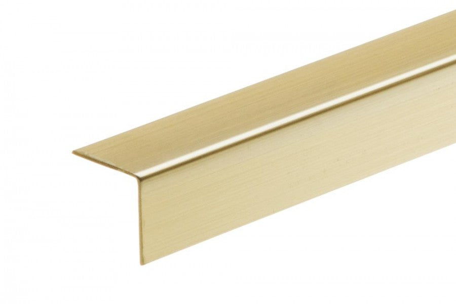 Kątownik PVC 20x20x1,1mm Cezar Złoty Połysk 2,75m