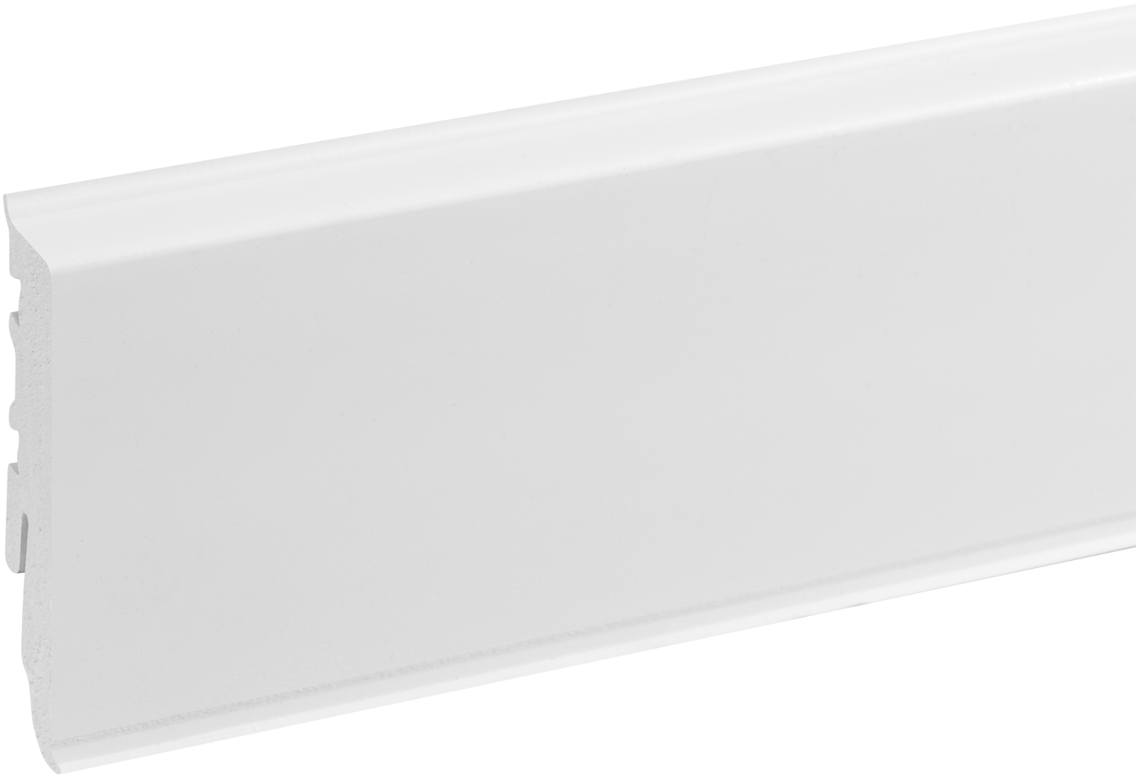 Listwa przypodłogowa PVC MASTERLINE 15x60mm Cezar Biały RAL9003 Mat 2,20m