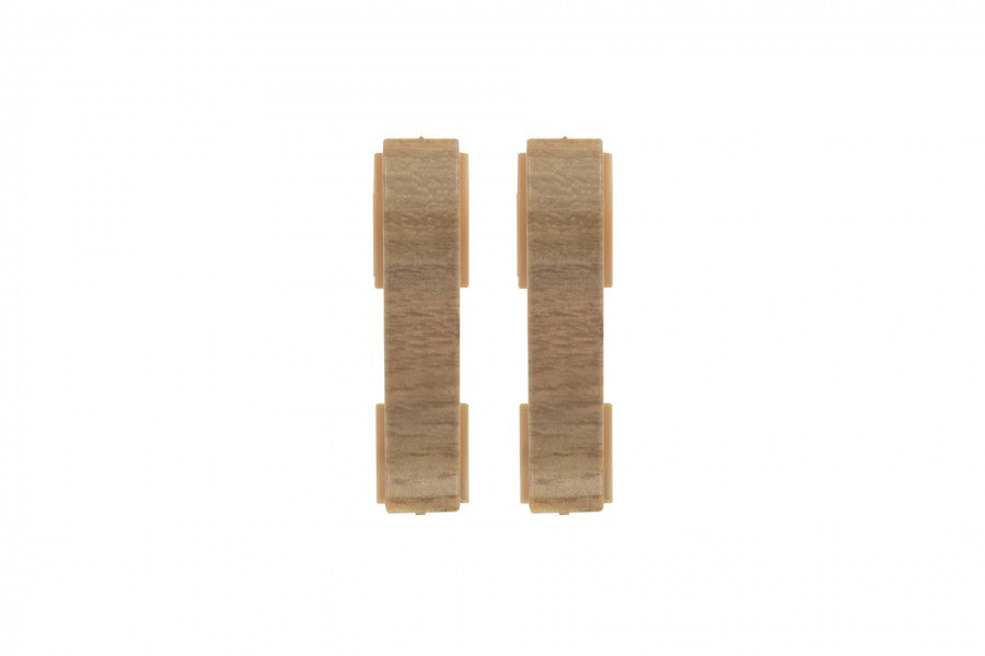 Connector for Classic skirting board 22x59mm 1 set = 2 pcs Cezar Oak Strip Matt